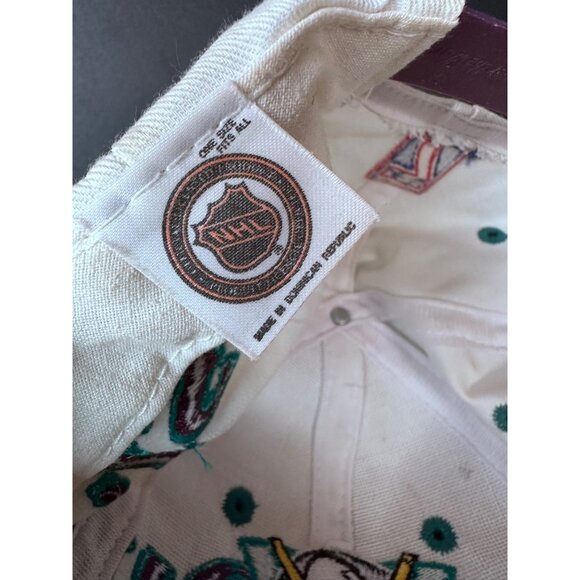 Anaheim Mighty Ducks logo 7 NHL Snapback Hat - Picture 4 of 9